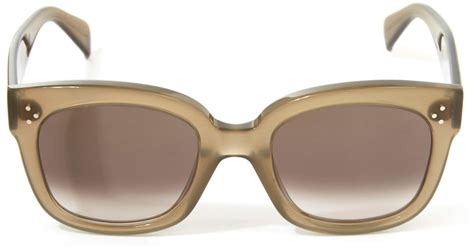 celine khaki sunglasses|are Celine sunglasses polarized.